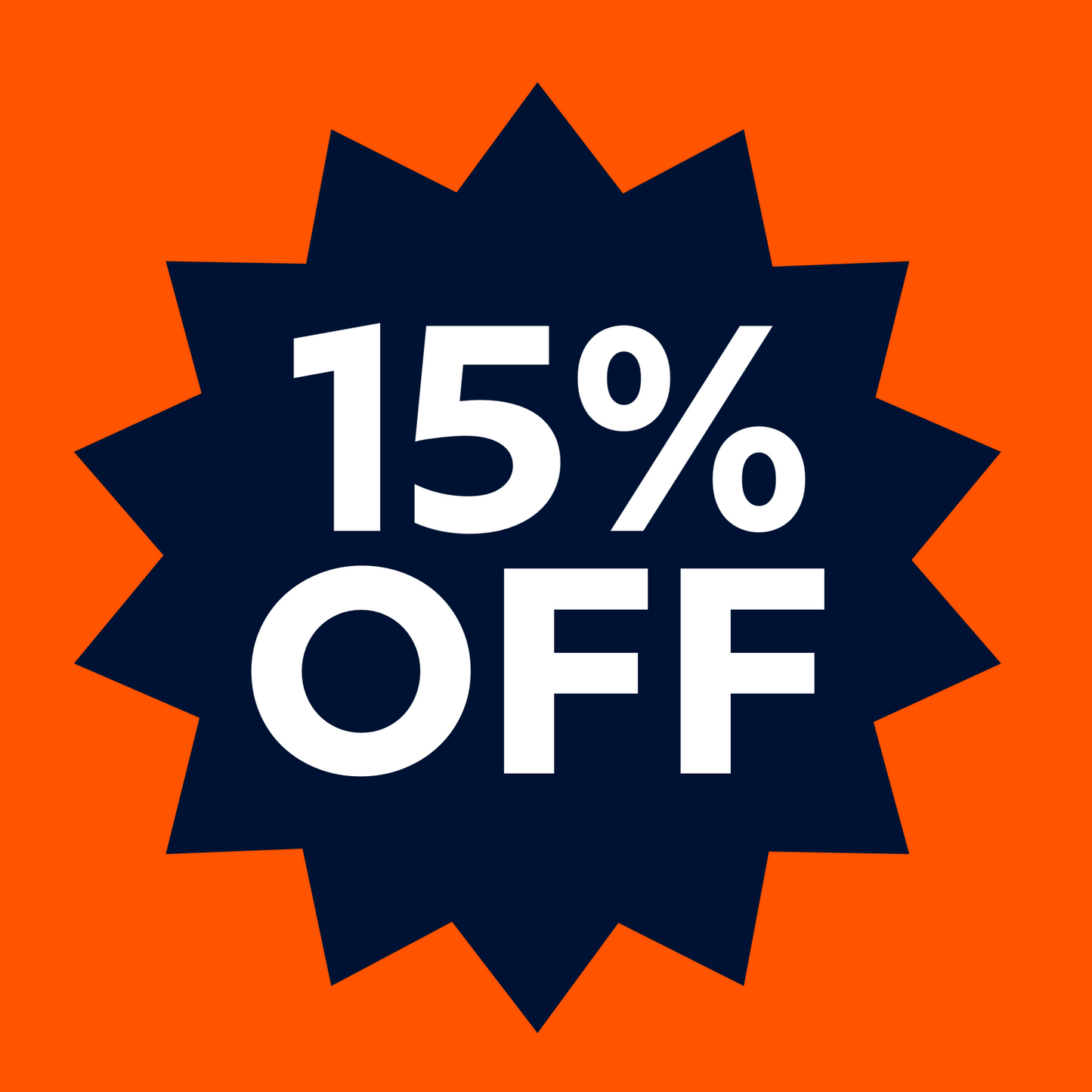 15% Off