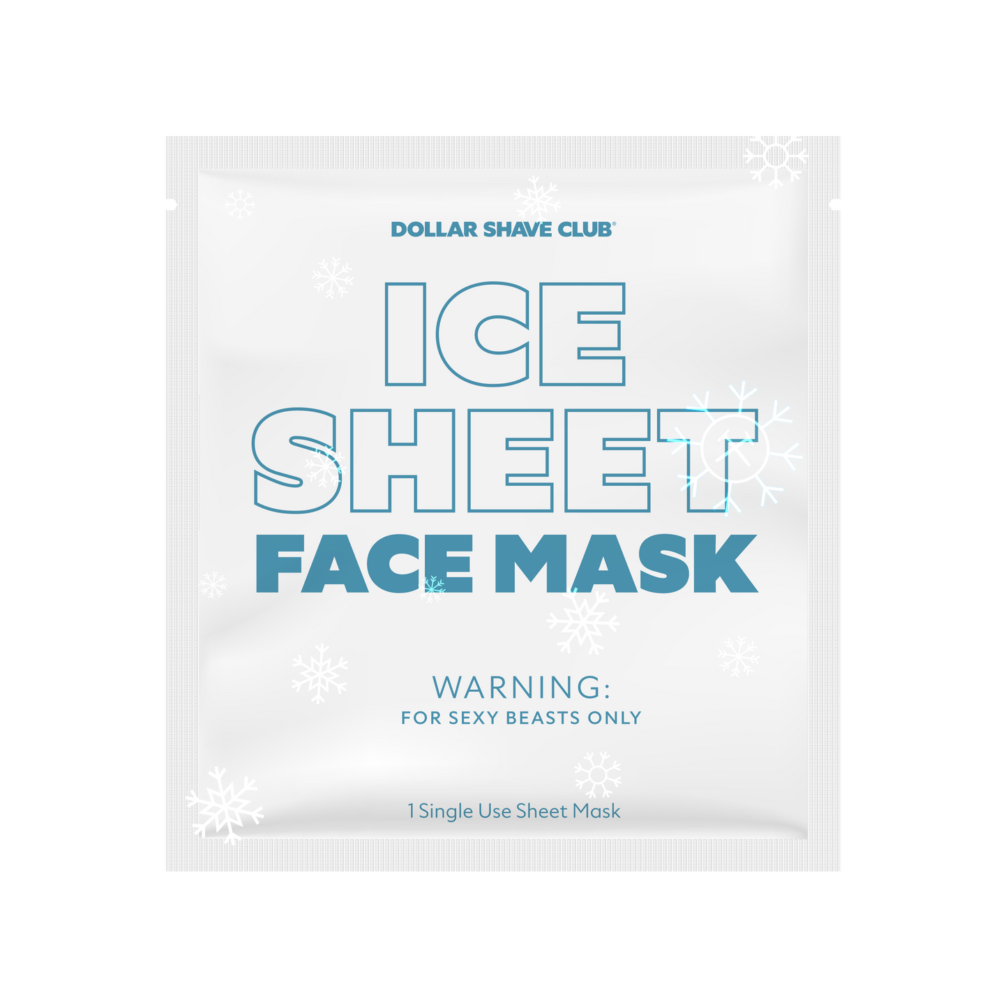 Ice Sheet Face Mask