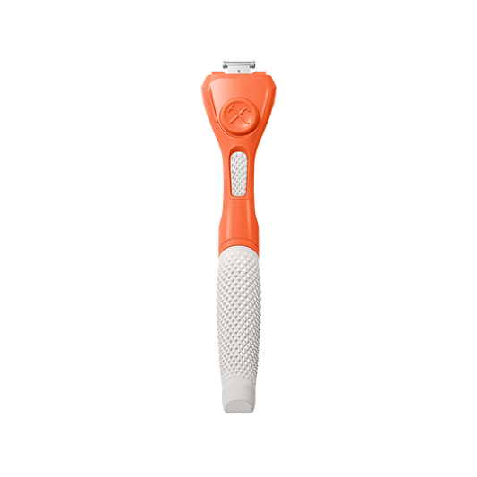 Club Series Diamond Grip Handle - Orange/Light Gray