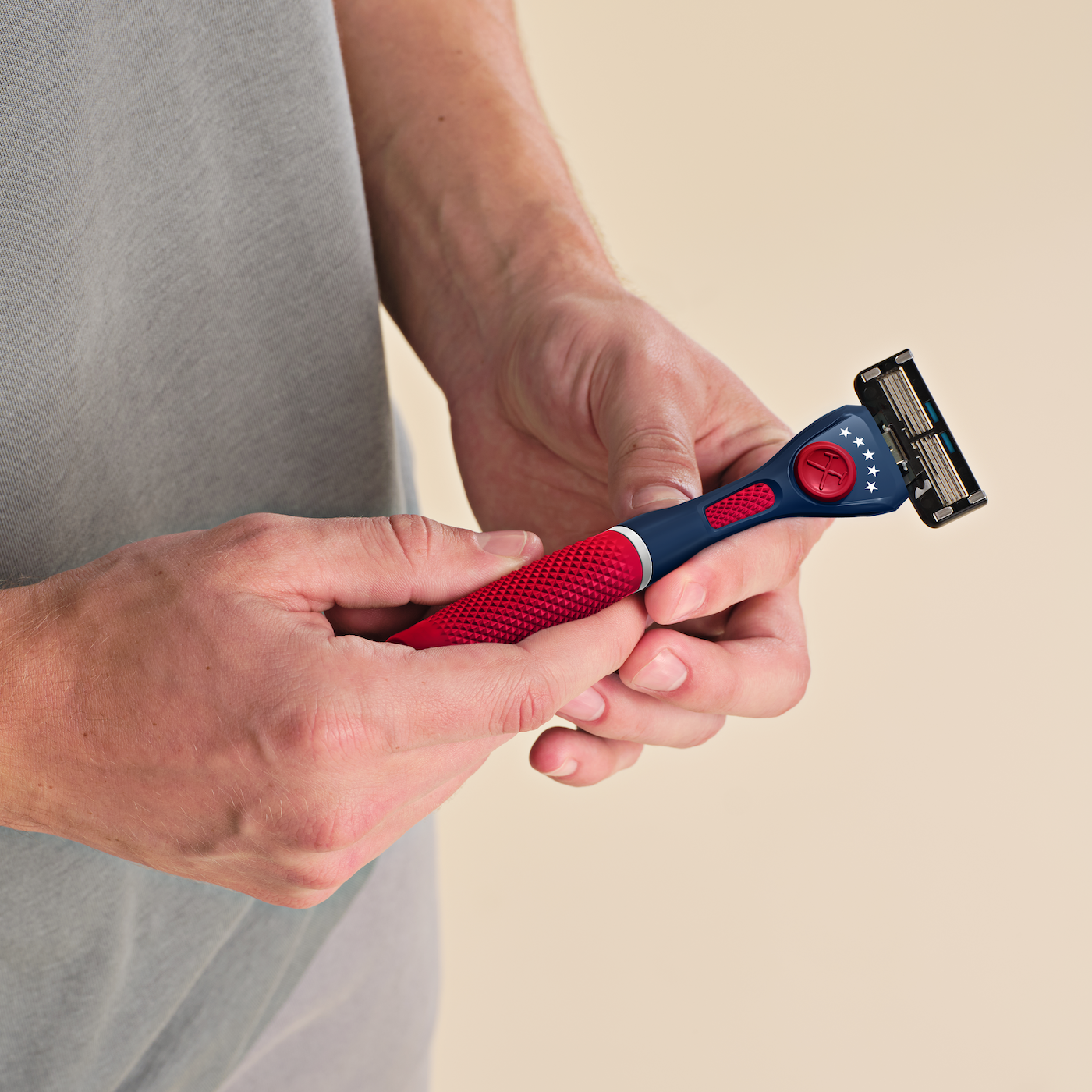 Club Series Shaves and Stripes Handle