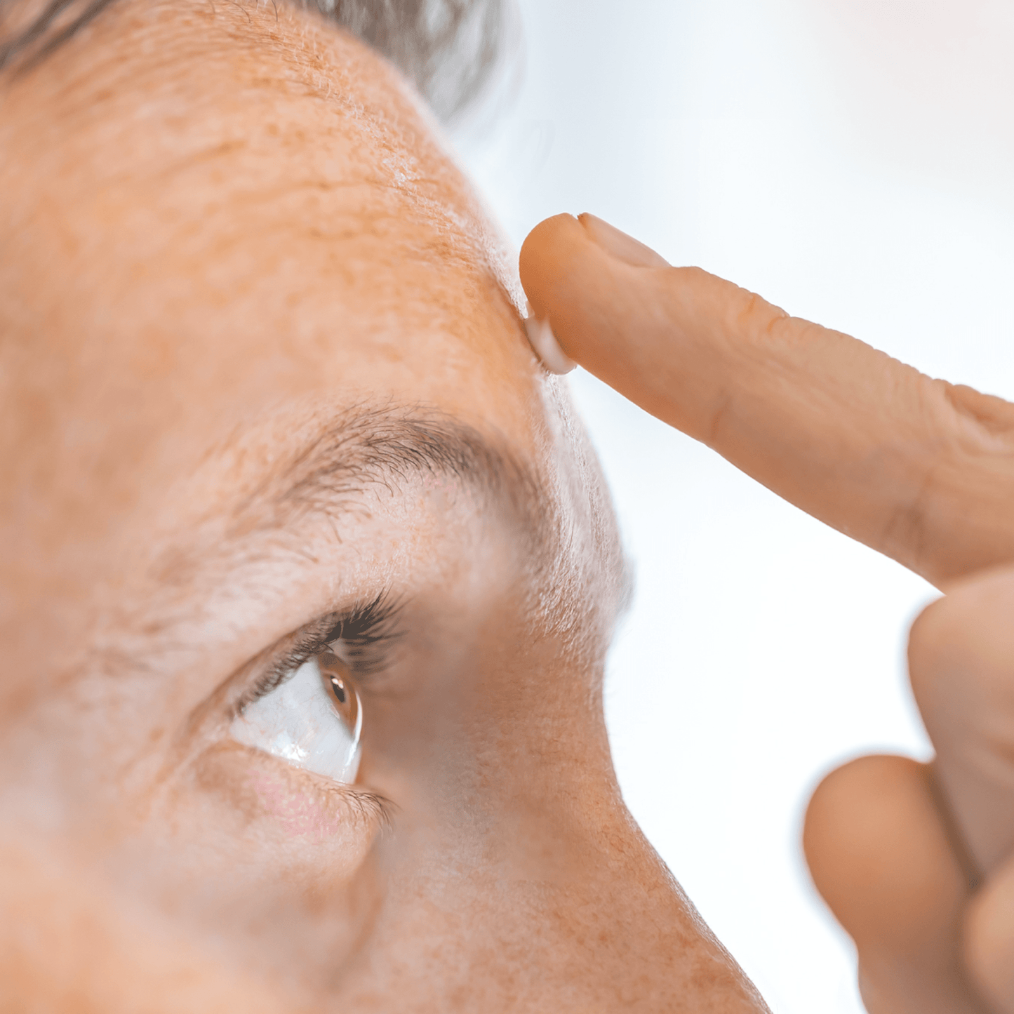 Dollar Shave Club Acne Eraser in use.