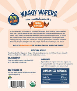 Waggy Wafers - Organic Chicken All Natural Dog Treats