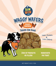 Load image into Gallery viewer, Waggy Wafers - Organic Chicken All Natural Dog Treats
