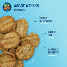 Load image into Gallery viewer, Waggy Wafers - 3-Pack All Natural Dog Treats
