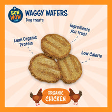 Load image into Gallery viewer, Waggy Wafers - Organic Chicken All Natural Dog Treats
