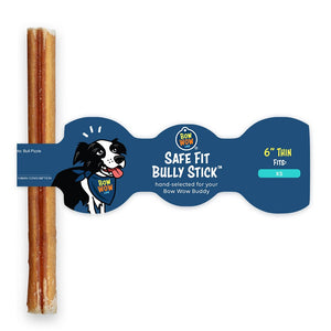 Safe Fit 6" Bully Sticks - Wholesale